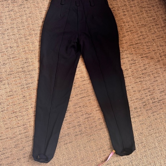 Bogner Women’s Ski Snow Pants black stirrup leggings EUC stretch pant outdoor - Picture 11 of 12